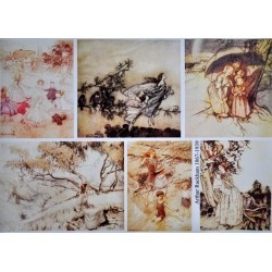 Papier do decoupage ITD COLLECTION NR 0129