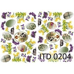 Papier do decoupage ITD COLLECTION NR 0204