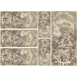 Papier do decoupage ITD COLLECTION NR 0145 A4