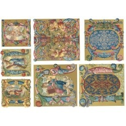 Papier do decoupage ITD COLLECTION NR 0142 A4