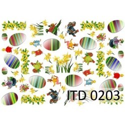Papier do decoupage ITD COLLECTION NR 0203 A4