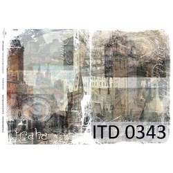 Papier do decoupage ITD COLLECTION A3 NR 0343