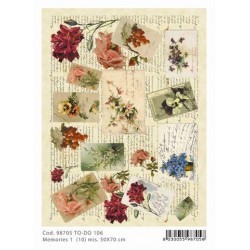 Pocztówki z kwiatami TO-DO106