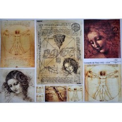 Papier do decoupage ITD COLLECTION NR 0141