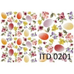 Papier do decoupage ITD COLLECTION NR 0201