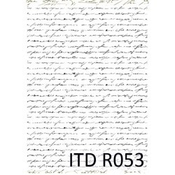 Papier ryżowy ITD Collection A4 Nr 053