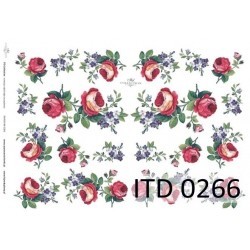 Papier do decoupage ITD COLLECTION NR 0266 A3