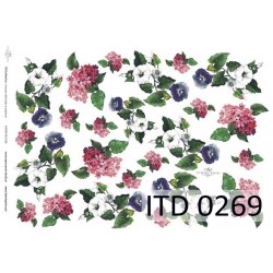 Papier do decoupage ITD COLLECTION NR 0269 A3