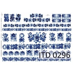 Papier do decoupage ITD COLLECTION NR 0296 A3