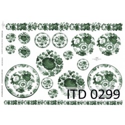 Papier do decoupage ITD COLLECTION NR 0299 A3