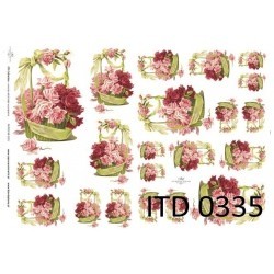 Papier do decoupage ITD COLLECTION A3 NR 0335