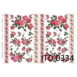 Papier do decoupage ITD COLLECTION A3 NR 0334