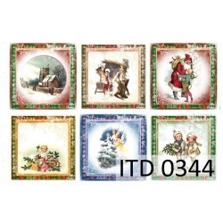 Papier do decoupage ITD COLLECTION A3 NR 0344
