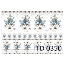 Papier do decoupage ITD COLLECTION NR 0350 A4