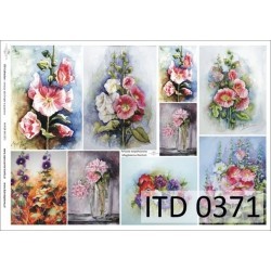 Papier do decoupage ITD COLLECTION A3 NR 0371